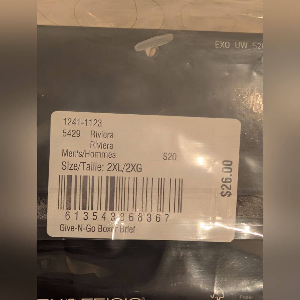 NWT ExOfficio Give-N-Go Performance Travel Boxer Briefs - Picture 4 of 4